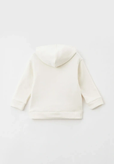 Толстовка с капюшоном из утепленной ткани с рисунком машинка и мопеды