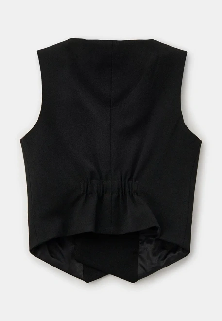 Жилетка из костюмной ткани Rika