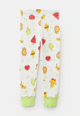 Пижама из хлопка с принтом фрукты
