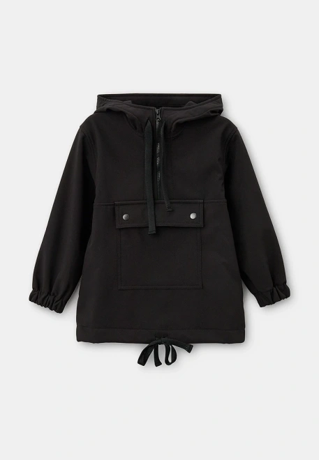 Анорак из ветрозащитного и влагоустойчивого материала софтшелл