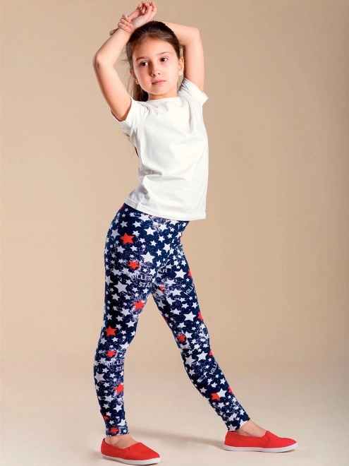 Леггинсы Killer Star в темно-синем цвете 