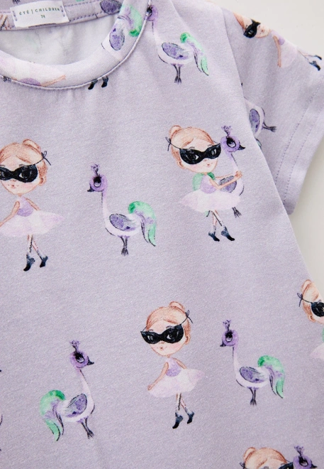 Платье для малышей из тонкого хлопка 