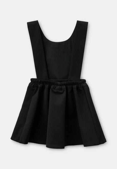 Сарафан черного цвета из ткани Rika