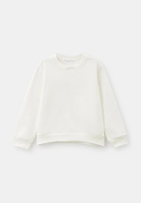 Свитшот молочного цвета
