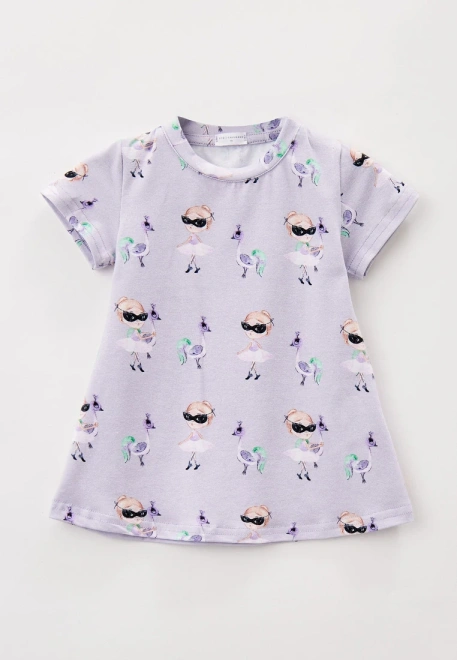 Платье для малышей из тонкого хлопка 