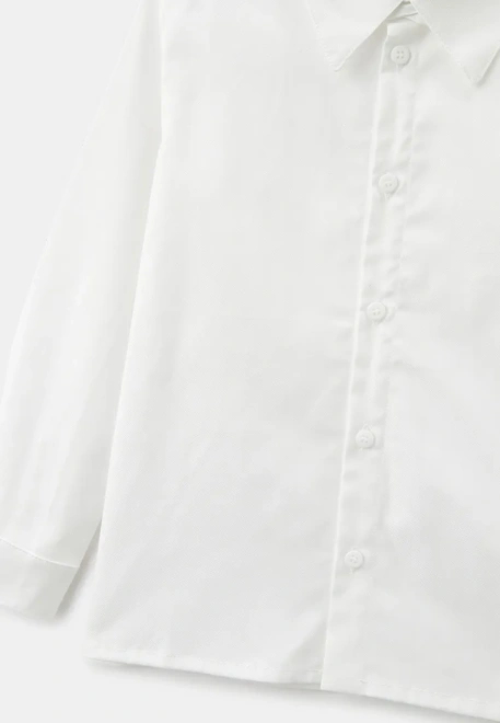 Рубашка со съемным воротником 