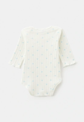 Боди Делла из хлопковой лапши в молочном цвете