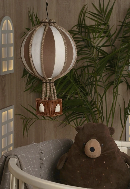 Воздушный шар «Монгольфьер» Мокко 25 см