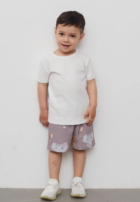 Комплект футболка с шортиками с животными