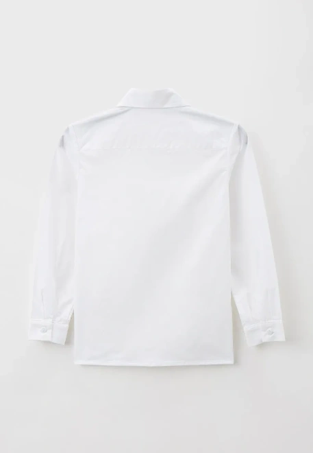 Рубашка из белого хлопка на пуговицах