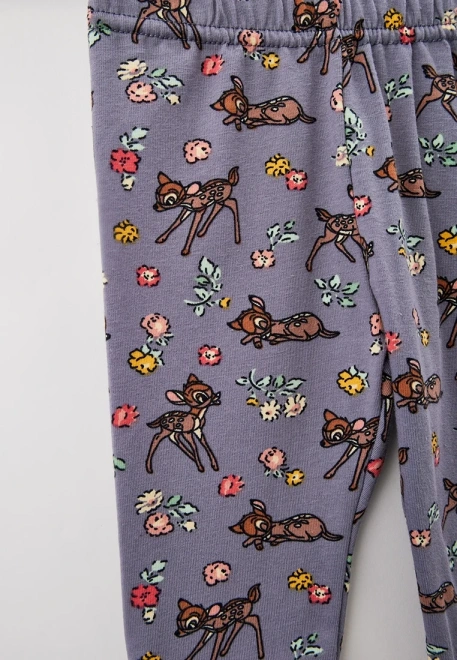 Леггинсы для малышей с принтом олененок Бэмби