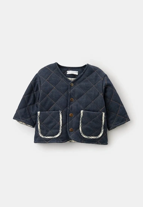 Куртка темно-синего цвета