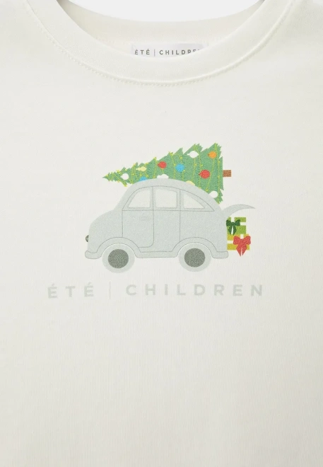 Пижама Чен с принтом для мальчиков в мятном цвете