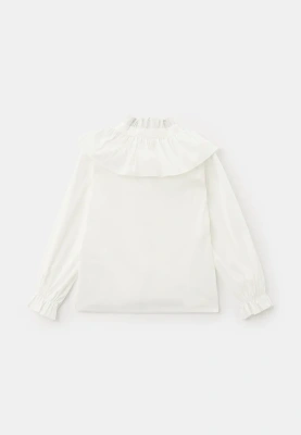 Блузка из сорочечной ткани