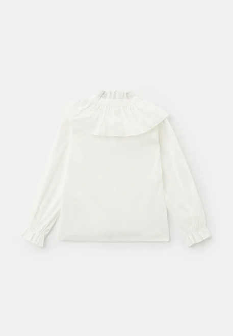 Блузка из сорочечной ткани