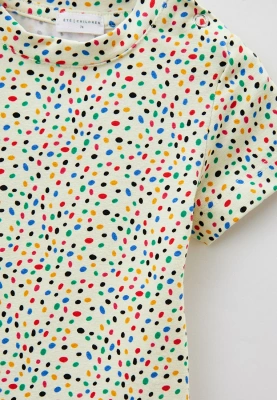 Платье летнее для малышей с короткими рукавами 