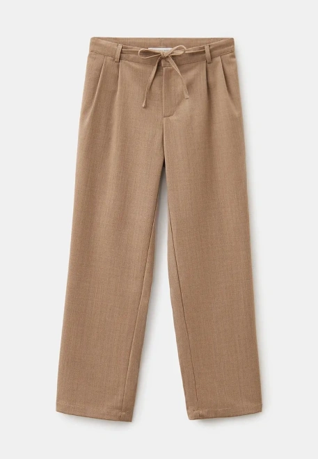 Брюки из костюмной ткани