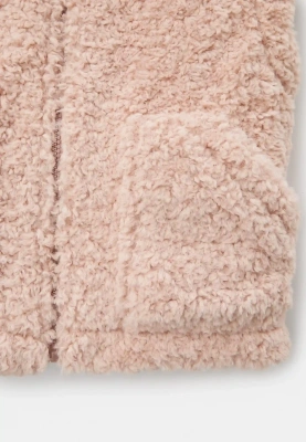 Жилет Балу из искусственного меха в розовом цвете Жилет Балу из искусственного меха в розовом цвете