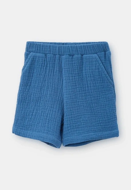 Шорты с карманами для малышей из муслина