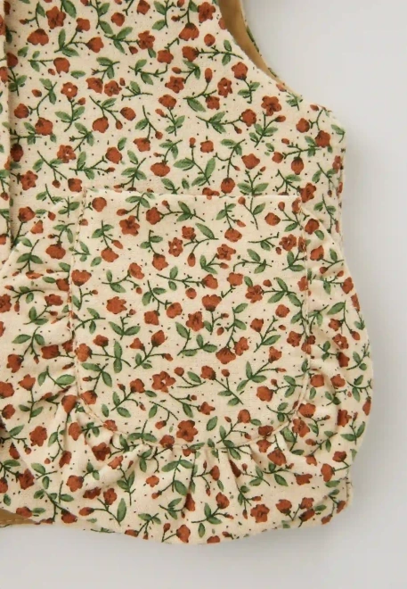 Жилет Майли из теплого хлопка в бежевом цвете Жилет Майли из теплого хлопка в бежевом цвете