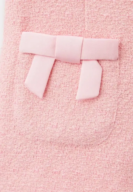 Комбинезон Гретель из букле в розовом цвете