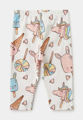 Комплект из лонгслива и леггинс