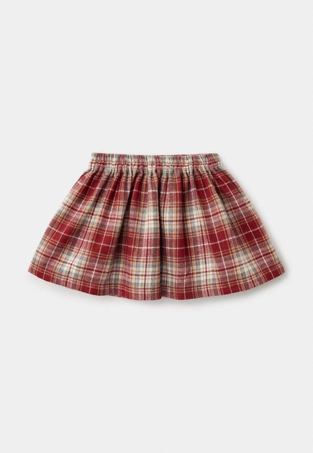 Комплект из лонгслива, юбки и повязки