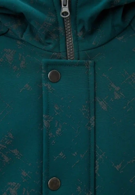 Костюм Клир из куртки и брюк в темно-зеленом цвете