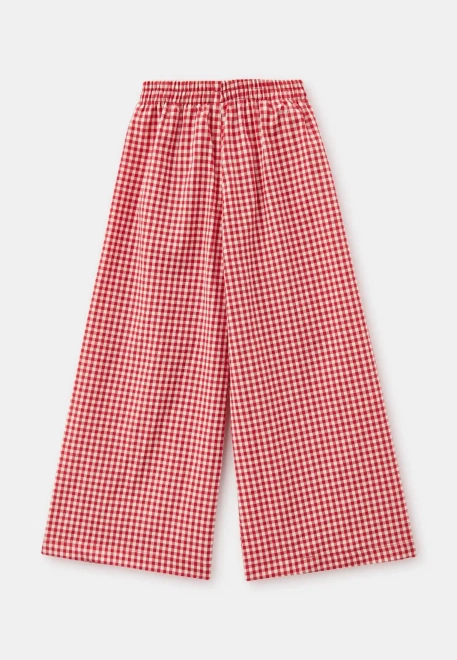 Пижама Джиди из хлопка в клетку