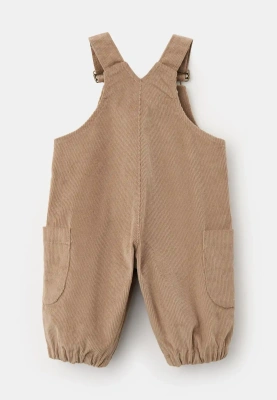 Комбинезон Эллиот из вельвета в темно-бежевом цвете