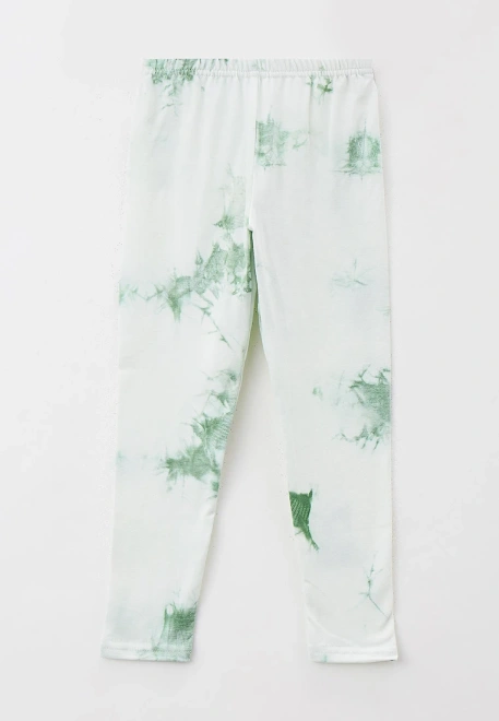 Леггинсы с принтом в стиле тай-дай