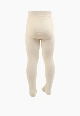 Колготки для девочек в бежевом цвете