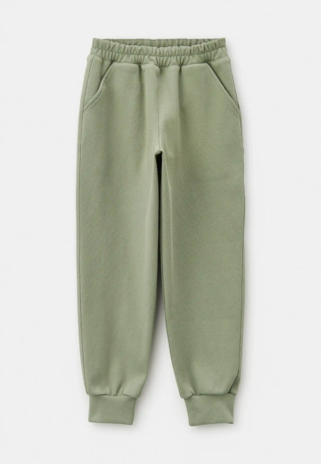 Брюки Астра из трикотажа в цвете хаки