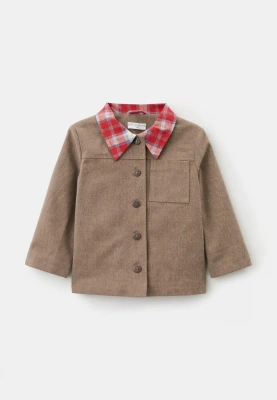 Куртка Гантер в серо-коричневом цвете