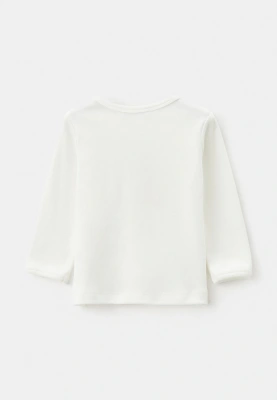Лонгслив Мэйсон в молочном цвете для малышей