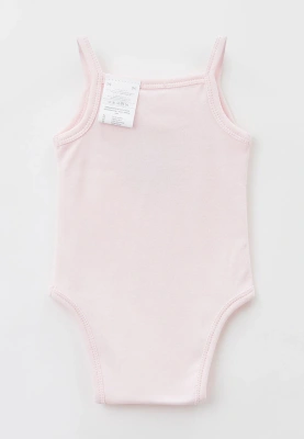 Боди пастельно-розового цвета
