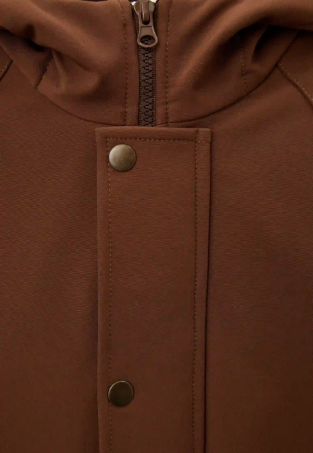 Костюм Клир из куртки и брюк в коричневом цвете