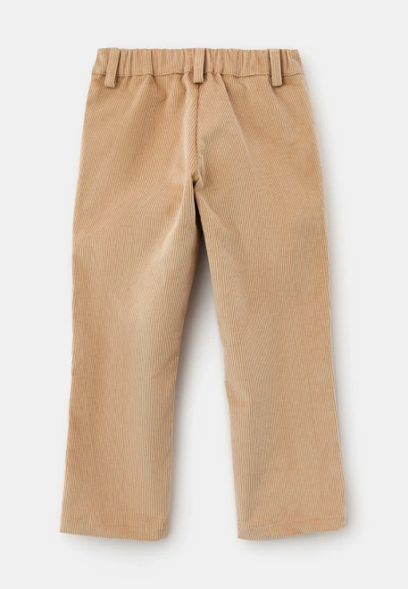 Костюм бежевый из вельвета на мальчика 