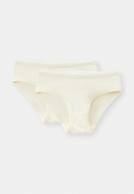 Комплект нижнего белья молочного цвета