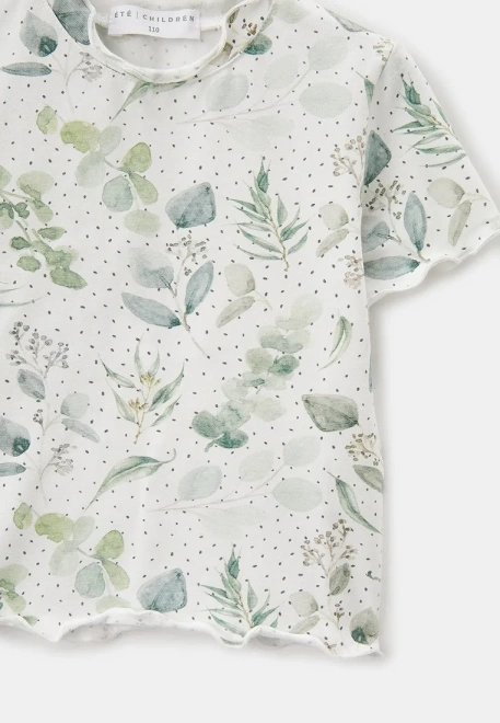 Комплект трикотажный из футболки и шорт 