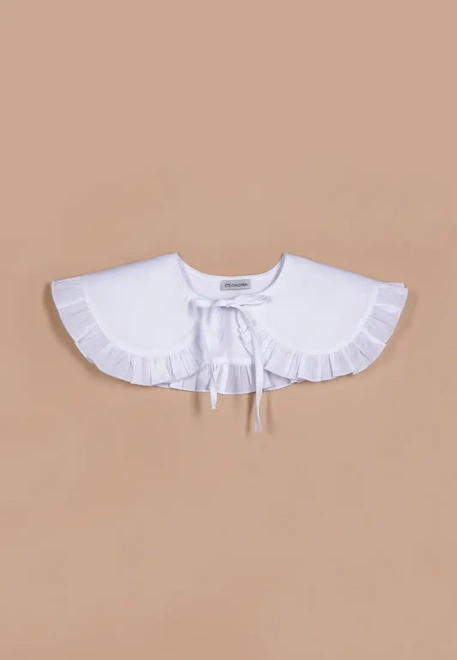 Воротник школьный белый на завязках