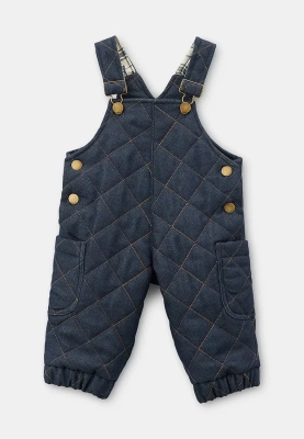 Комбинезон для малышей темно-синего цвета