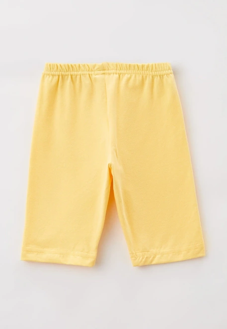 Комплект из укороченного футболки и велосипедок из мягкого трикотажа