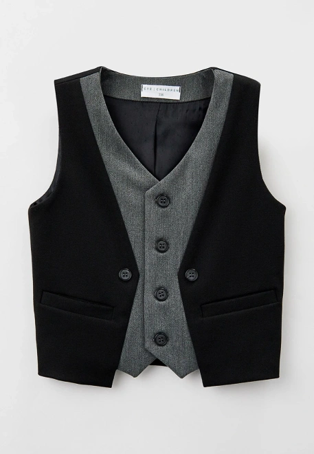 Жилет классический на мальчика из костюмной ткани