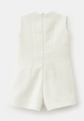 Комбинезон Гретель из букле в белом цвете