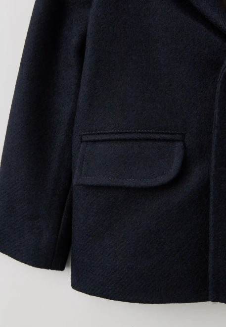 Пиджак Арнольд из пальтовой ткани в темно-синем цвете 