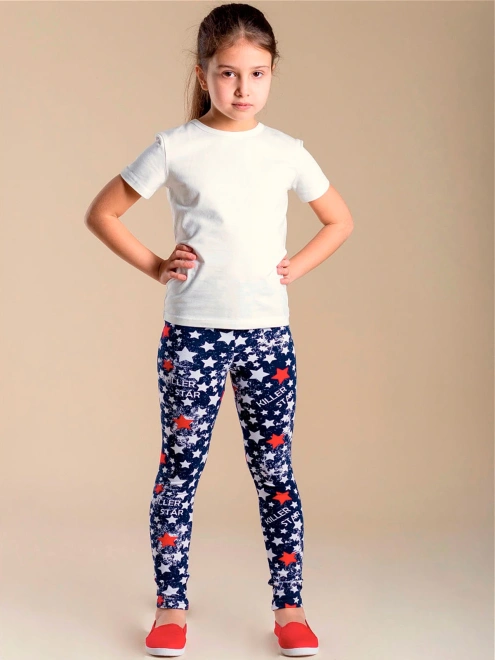 Леггинсы Killer Star в темно-синем цвете 