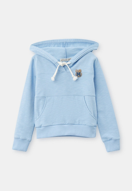 Худи в голубом цвете