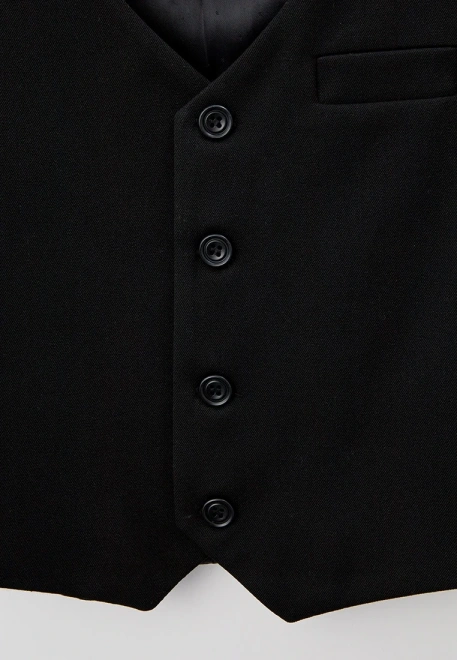 Жилет классический из костюмной ткани