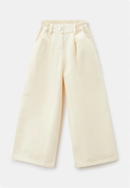 Брюки светло-бежевые из котона Брюки светло-бежевые из котона